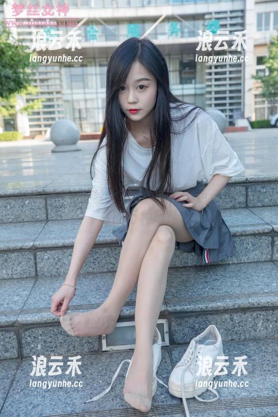 MSLASS梦丝女神 - 玥玥与黑色：图库分享的万种风情