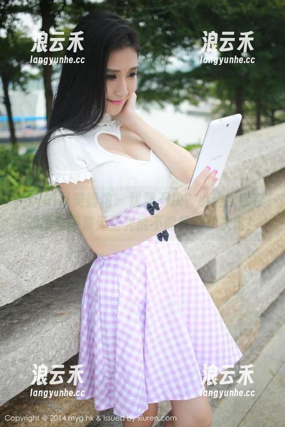 MyGirl美媛馆 - 犹豫不决？小魔女奈奈的镂空图集无圣光能不能帮助你决定！