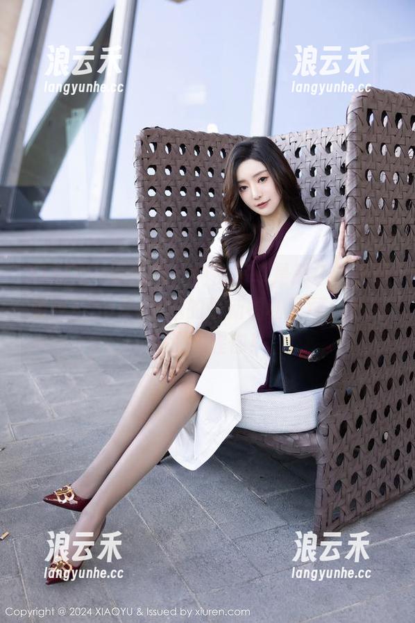 XIAOYU语画界 - 纯白不单是颜色，还是萌汉药baby很酷的最新福利原图，别说我没提醒你！