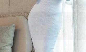 星颜社 – 清妙的新尝试，粉色私房美图，不看要后悔哦？