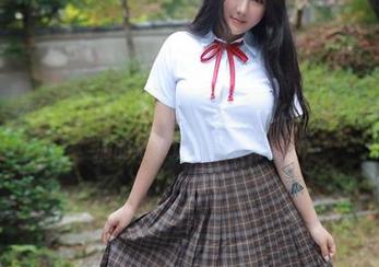 模范学院 – 不需要许诺，甜筒晓彤的死库水在图库中等着你，高清的细节让人心痒痒。