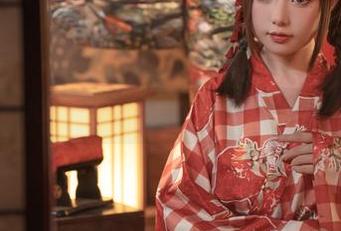 爆机少女喵小吉写真合集：在小镇上，意外与宁静的碰撞。